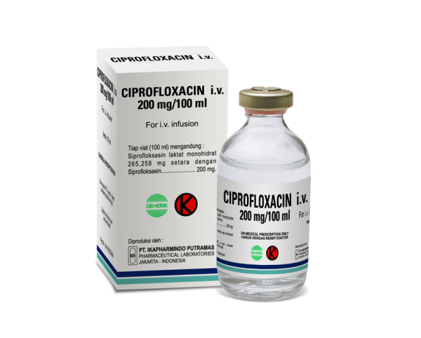Ciprofloxacin - Ikapharmindo Putramas